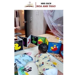 Tranh Kích Thích Thị Giác Cho Trẻ Sơ Sinh Trọn Bộ Hàng Việt Nam Dành Cho Bé 0-2 Tuổi