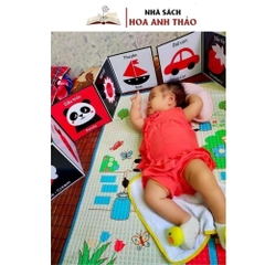 Tranh Kích Thích Thị Giác Cho Trẻ Sơ Sinh Trọn Bộ Hàng Việt Nam Dành Cho Bé 0-2 Tuổi
