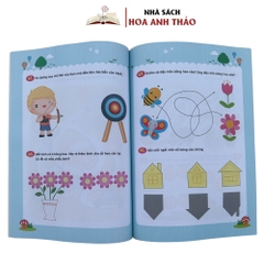 Sách - Trò Chơi Toán Học Rèn Luyện Tư Duy 3 - 6 Tuổi ( Bộ 2 Quyển )