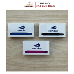 Hộp 10 Ống Mực Nhanh Khô Và Phổ Thông Cánh Diều 1,1ml ( Loại 2 Đầu Cắm )