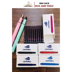 Hộp 10 Ống Mực Nhanh Khô Và Phổ Thông Cánh Diều 1,1ml ( Loại 2 Đầu Cắm )