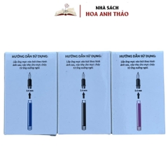 Hộp 10 Ống Mực Nhanh Khô Và Phổ Thông Cánh Diều 1,3ml (Loại 1 Đầu Cắm)