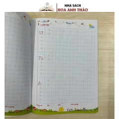 Sách Luyện viết chữ thường, chữ hoa cỡ nhỏ, theo nhóm