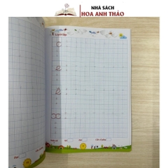Sách Luyện viết chữ thường, chữ hoa cỡ nhỏ, theo nhóm