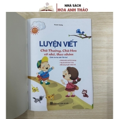 Sách Luyện viết chữ thường, chữ hoa cỡ nhỏ, theo nhóm