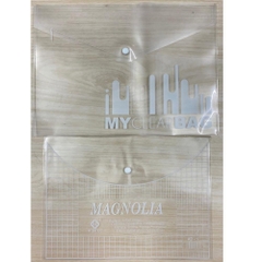 Bìa đựng tài liệu văn phòng phẩm A4-F4 my clear bag trong suốt