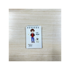 Sổ tay mini nhiều hình cute sổ lò xo A7