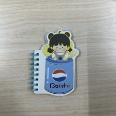 Sổ tay mini nhiều hình cute sổ lò xo A7