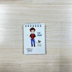 Sổ tay mini nhiều hình cute sổ lò xo A7