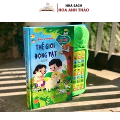 Sách Âm Thanh - Thế Giới Động Vật Tương Tác