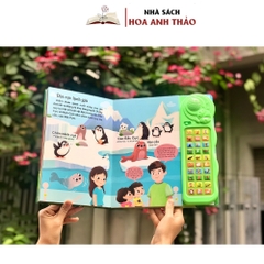 Sách Âm Thanh - Thế Giới Động Vật Tương Tác