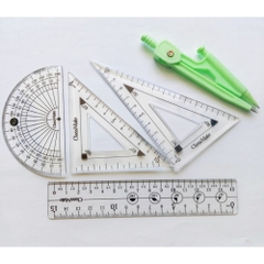 Bộ thước kẻ eke Classmate CL-RS103 - CL-RS104 - CL-RS401