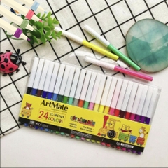 Bút Dạ Màu CLASSMATE Chất Liệu Cao Cấp, Màu Sắc Tươi Sáng, Rõ Nét, Không Phai, Túi 12/18/24 Chiếc CL-WC101/WC102/WC103