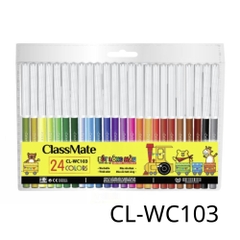 Bút Dạ Màu CLASSMATE Chất Liệu Cao Cấp, Màu Sắc Tươi Sáng, Rõ Nét, Không Phai, Túi 12/18/24 Chiếc CL-WC101/WC102/WC103