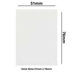Giấy Stick Note Trong Suốt