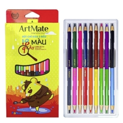 Bút Chì Màu 2 Đầu CLASSMATE Artmate 12/18/24 Chiếc AM-CL301/CL302/CL303