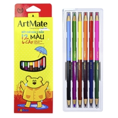 Bút Chì Màu 2 Đầu CLASSMATE Artmate 12/18/24 Chiếc AM-CL301/CL302/CL303