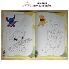 Sách Tô Màu - Bộ 20 Cuốn Tô Màu Cho Bé Nhiều Chủ Đề Cho Bé Thoả Sức Sáng Tạo