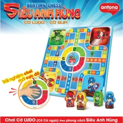 Đồ Chơi Antona 2 In 1 - Cờ LUDO (Cờ Cá Ngựa)