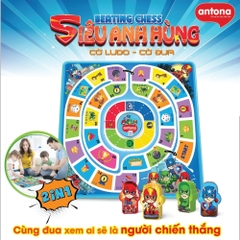 Đồ Chơi Antona 2 In 1 - Cờ LUDO (Cờ Cá Ngựa)