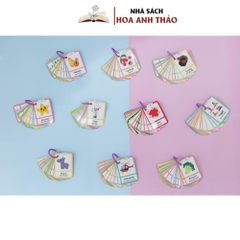 Thẻ học thông minh Mini Flashcard song ngữ Anh