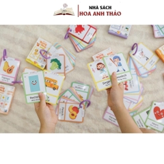 Thẻ học thông minh Mini Flashcard song ngữ Anh