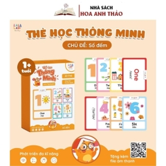 Thẻ học thông minh Mini Flashcard song ngữ Anh