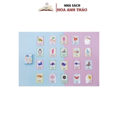 Thẻ học thông minh Mini Flashcard song ngữ Anh