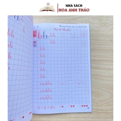 Sách-Luyện viết trọn bộ-thiết kế theo kĩ thuật tách nét gộp chữ chuẩn bị vào lớp 1