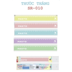 Thước Kẻ THIÊN LONG Màu Pastel 20cm SR - 010
