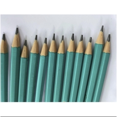 Hộp 12 Bút Chì Pháp 2B Conte Có Tẩy