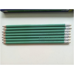 Hộp 12 Bút Chì Pháp 2B Conte Có Tẩy