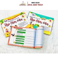 Sách  Hướng Dẫn Cách Viết Tập Làm Văn Lớp 4 Biên Soạn Theo Chương Trình SGK Mới