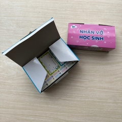Tập Nhãn Vở  12 Nhãn Kèm Bảng Tên