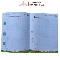 Sách - Bé Tập Viết Chữ Và Số Theo Nhóm Chữ, Nét Cơ Bản Tự Tin Vào Lớp 1