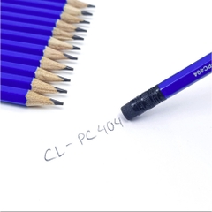 Bút Chì Gỗ Xanh Lục 2B Lục Giác Kèm Tẩy CLASSMATE CL-PC404