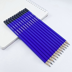 Bút Chì Gỗ Xanh Lục 2B Lục Giác Kèm Tẩy CLASSMATE CL-PC404