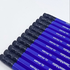 Bút Chì Gỗ Xanh Lục 2B Lục Giác Kèm Tẩy CLASSMATE CL-PC404