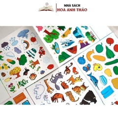Sách - Bóc Dán Thông Minh Rèn Luyện IQ Khủng Long Bảo Chúa DAVID Dán Đi Dán Lại Nhiều Lần