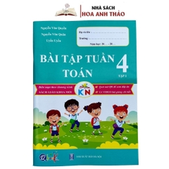 Sách - Bài tập tuần và đề kiểm tra Toán và Tiếng Việt lớp 4 học kỳ 1