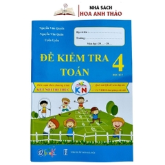 Sách - Bài tập tuần và đề kiểm tra Toán và Tiếng Việt lớp 4 học kỳ 1
