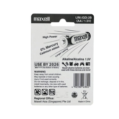 Pin AA , Pin AAA Maxell Alkaline 1.5V Vỉ 2 Viên Chính Hãng