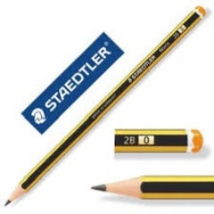 Bút Chì 2B Đức STAEDTLER Noris Sọc Vàng