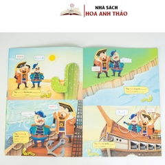 Combo 10 quyển Học ngữ pháp tiếng anh qua các câu chuyện