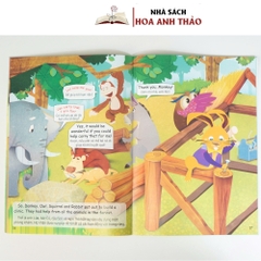 Combo 10 quyển Học ngữ pháp tiếng anh qua các câu chuyện