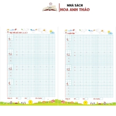 Sách - Vở rèn chữ cỡ nhỏ - Luyện chữ cỡ nhỏ chuẩn 3/4 li cho học sinh tiểu học và người yêu chữ