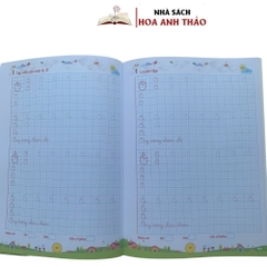 Sách - Vở rèn chữ cỡ nhỏ - Luyện chữ cỡ nhỏ chuẩn 3/4 li cho học sinh tiểu học và người yêu chữ