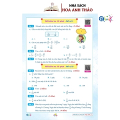 Sách - Bài tập tuần và đề kiểm tra toán lớp 6 tập 1, tập 2 kết nối tri thức