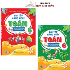 Sách - Bài tập hàng ngày Toán lớp 6 tập 1, tập 2 - Cánh diều