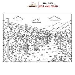 Sách tô màu cuộc sống - Tô màu xả xì chét